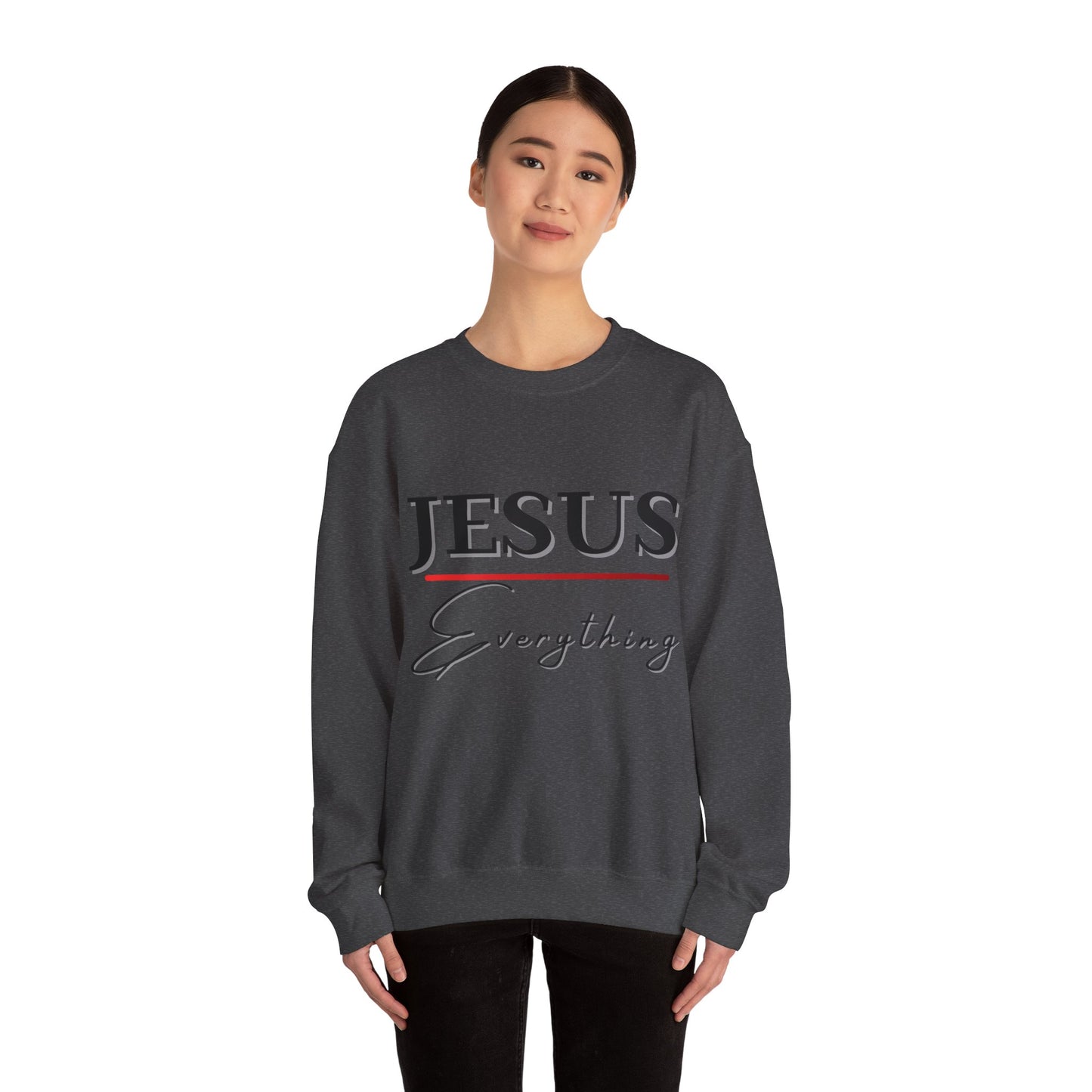 Jesus Over Everything Crewneck Sweatshirt