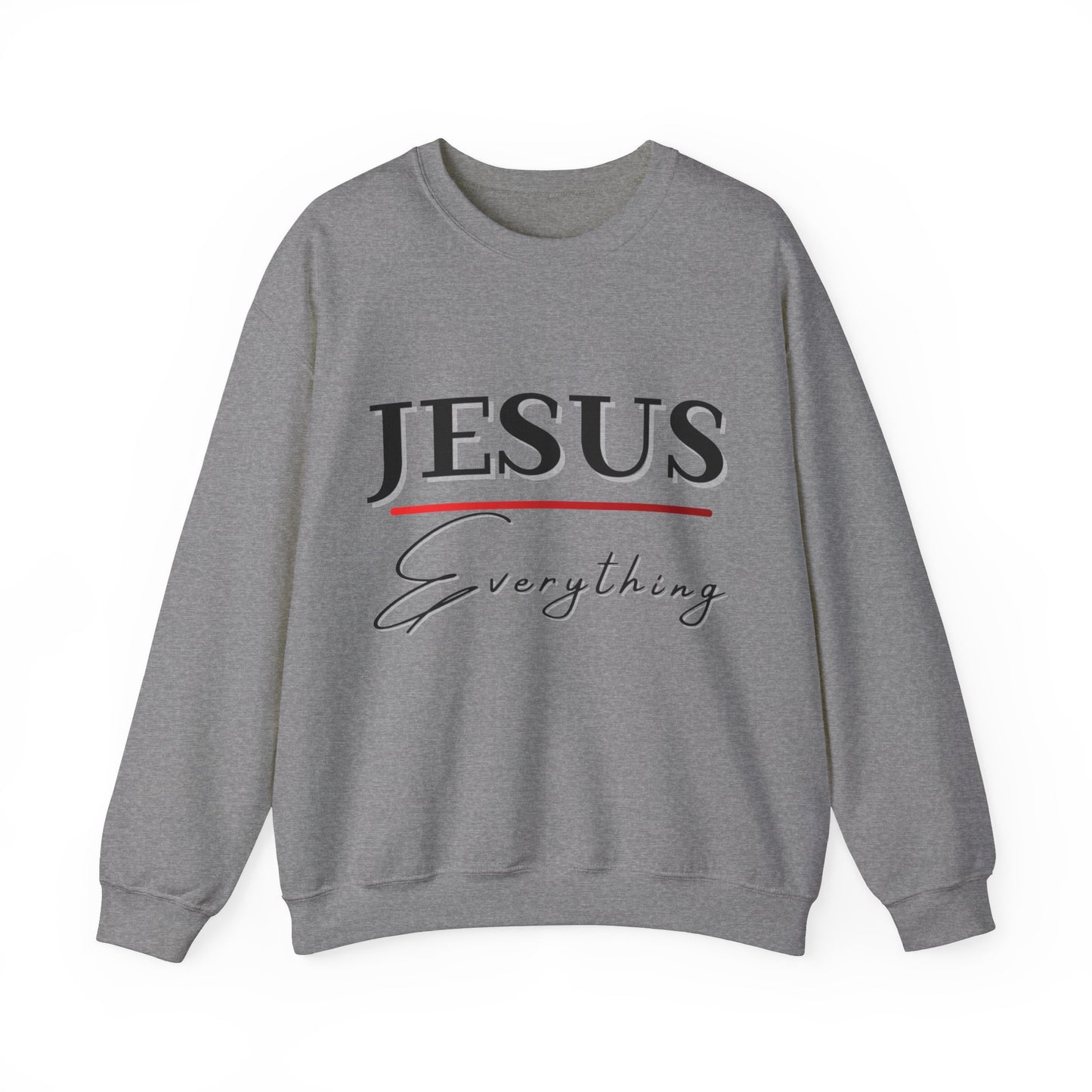 Jesus Over Everything Crewneck Sweatshirt