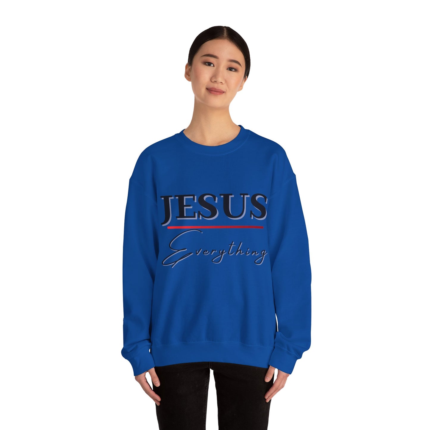 Jesus Over Everything Crewneck Sweatshirt