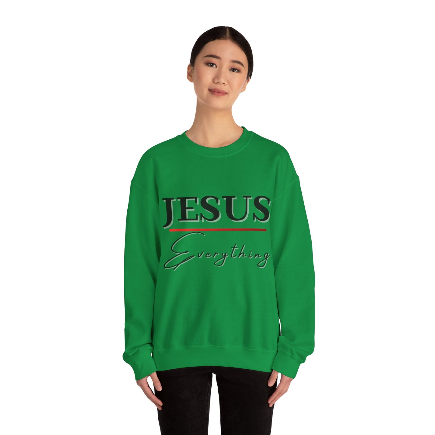 Jesus Over Everything Crewneck Sweatshirt