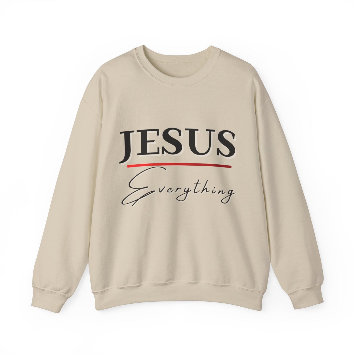 Jesus Over Everything Crewneck Sweatshirt