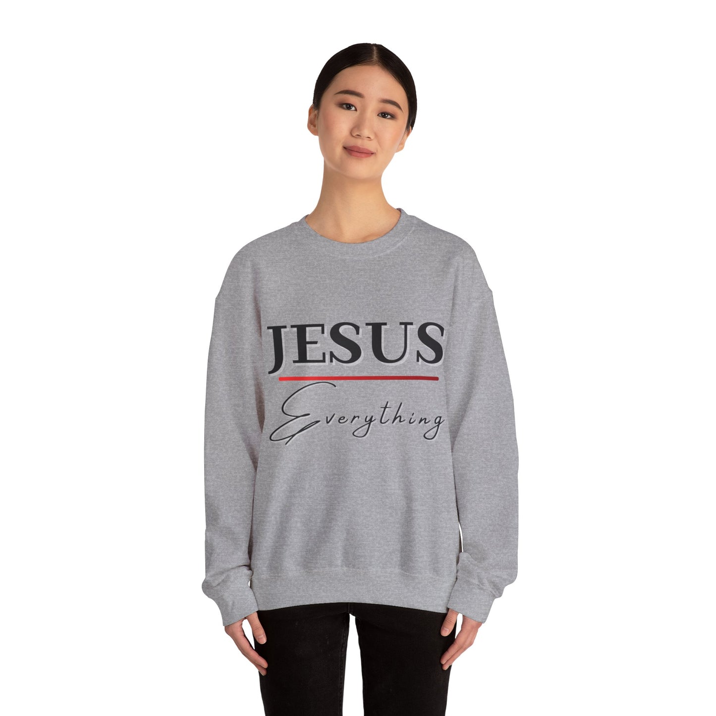 Jesus Over Everything Crewneck Sweatshirt