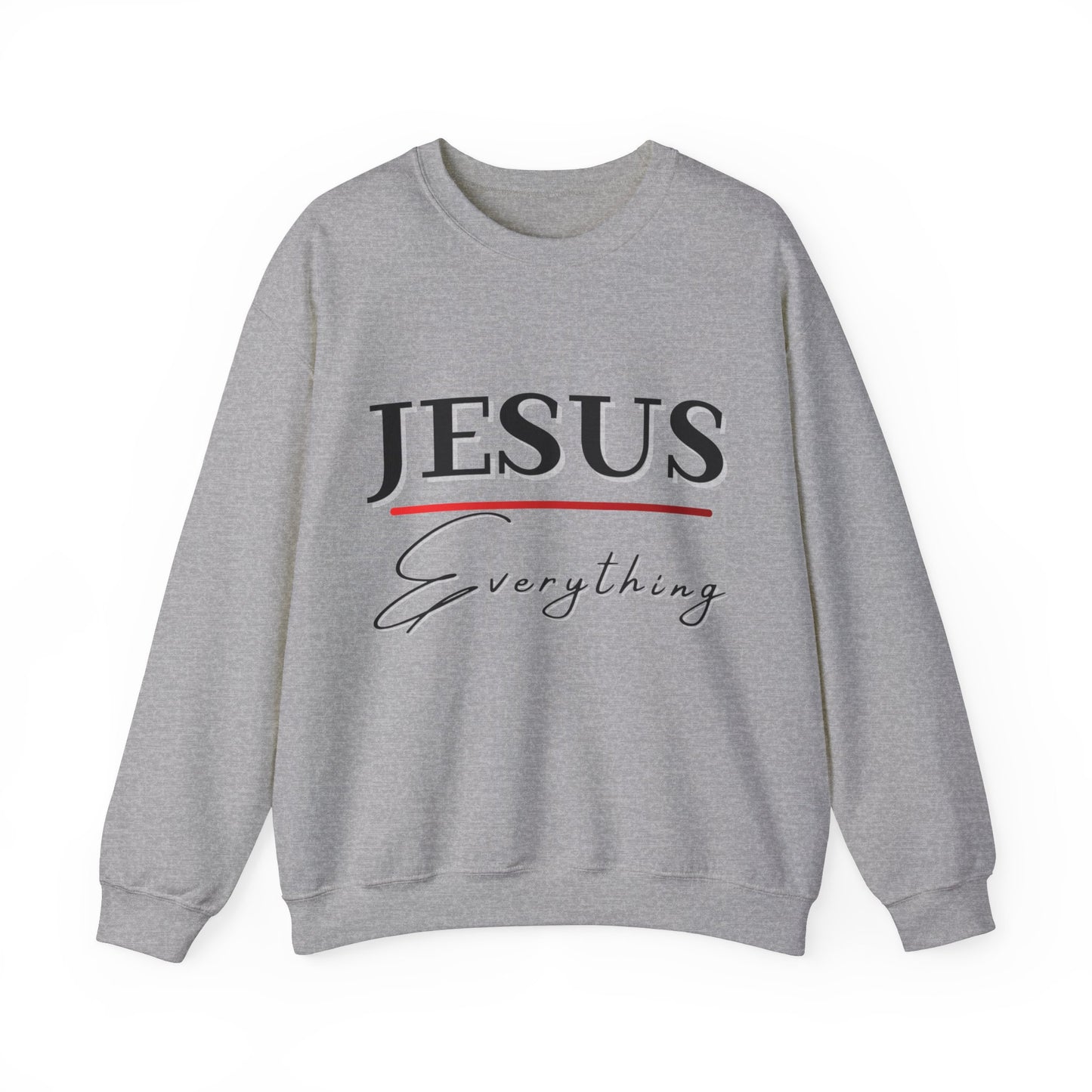 Jesus Over Everything Crewneck Sweatshirt