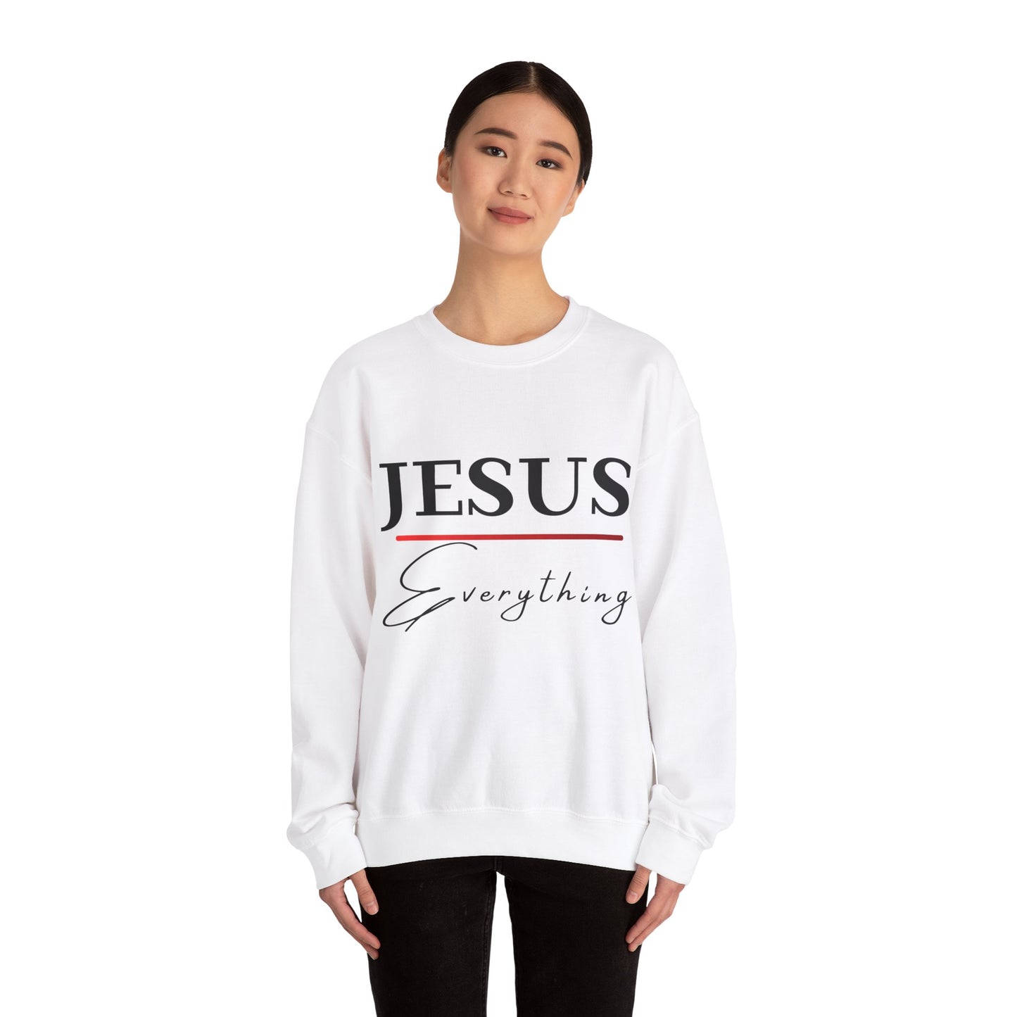 Jesus Over Everything Crewneck Sweatshirt