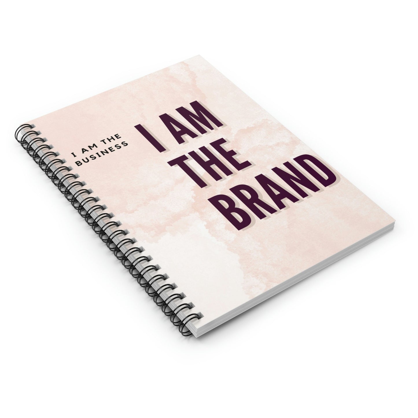 I Am The Brand / I Am The Business Spiral Notebook - Ruled Line