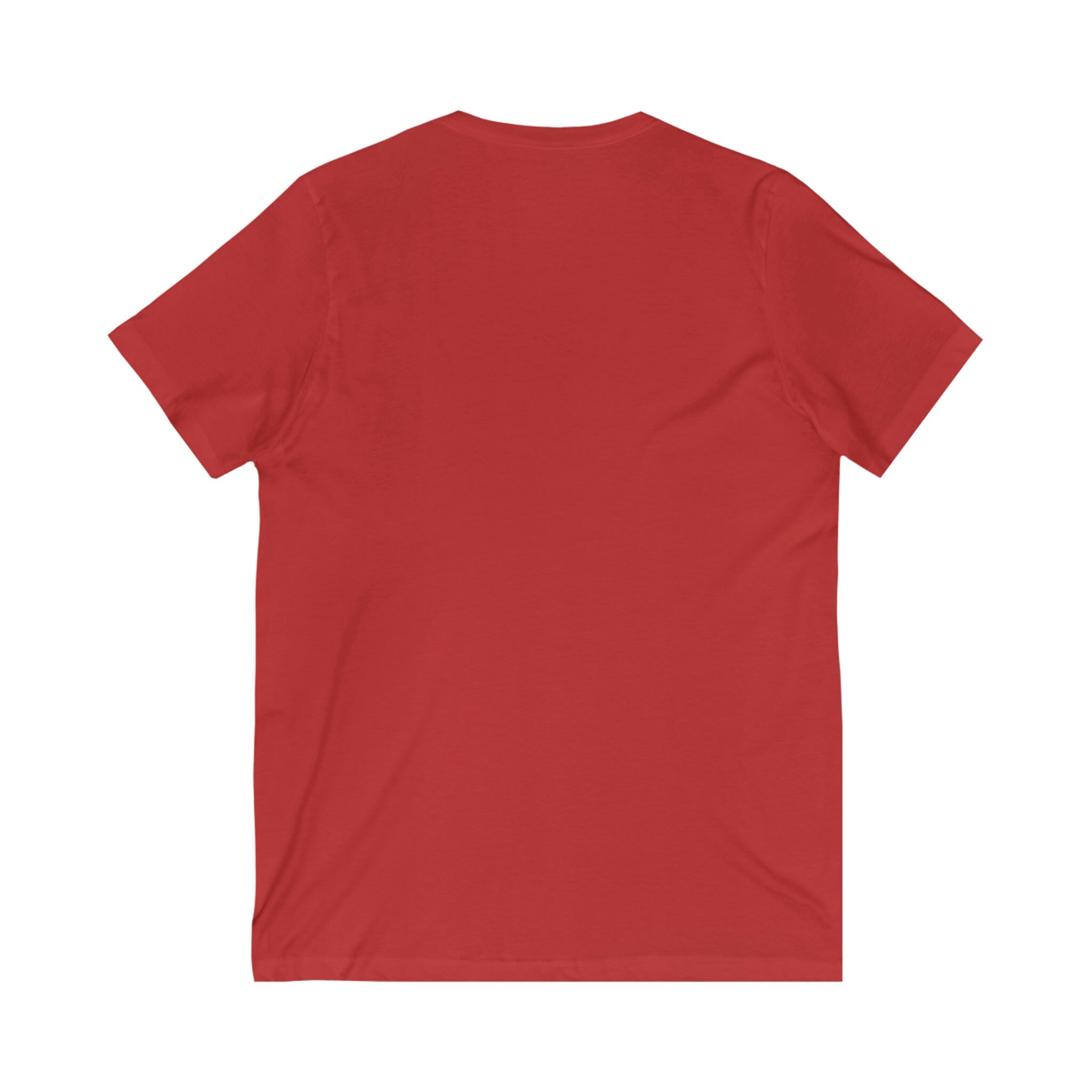 The Lord is My Shepherd - Unisex Jersey Short Sleeve V-Neck Tee