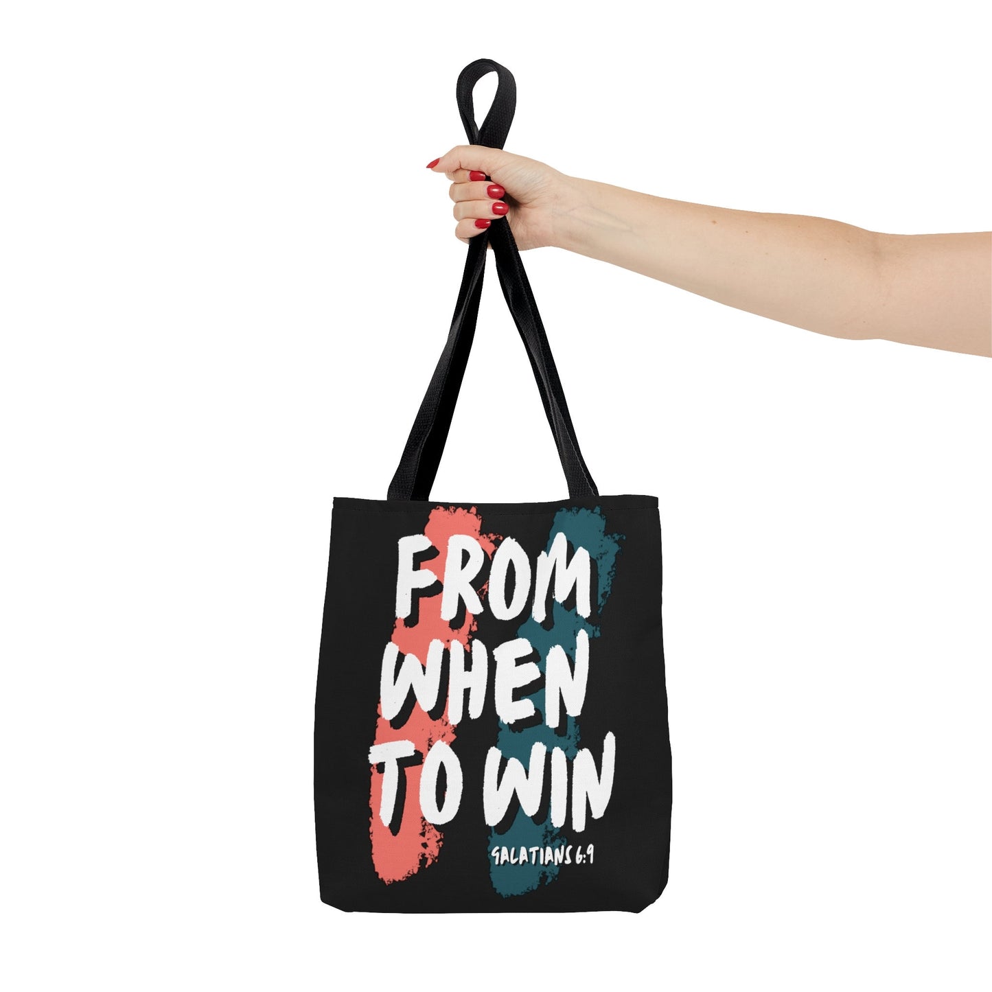 From When to Win Tote Bag (AOP)