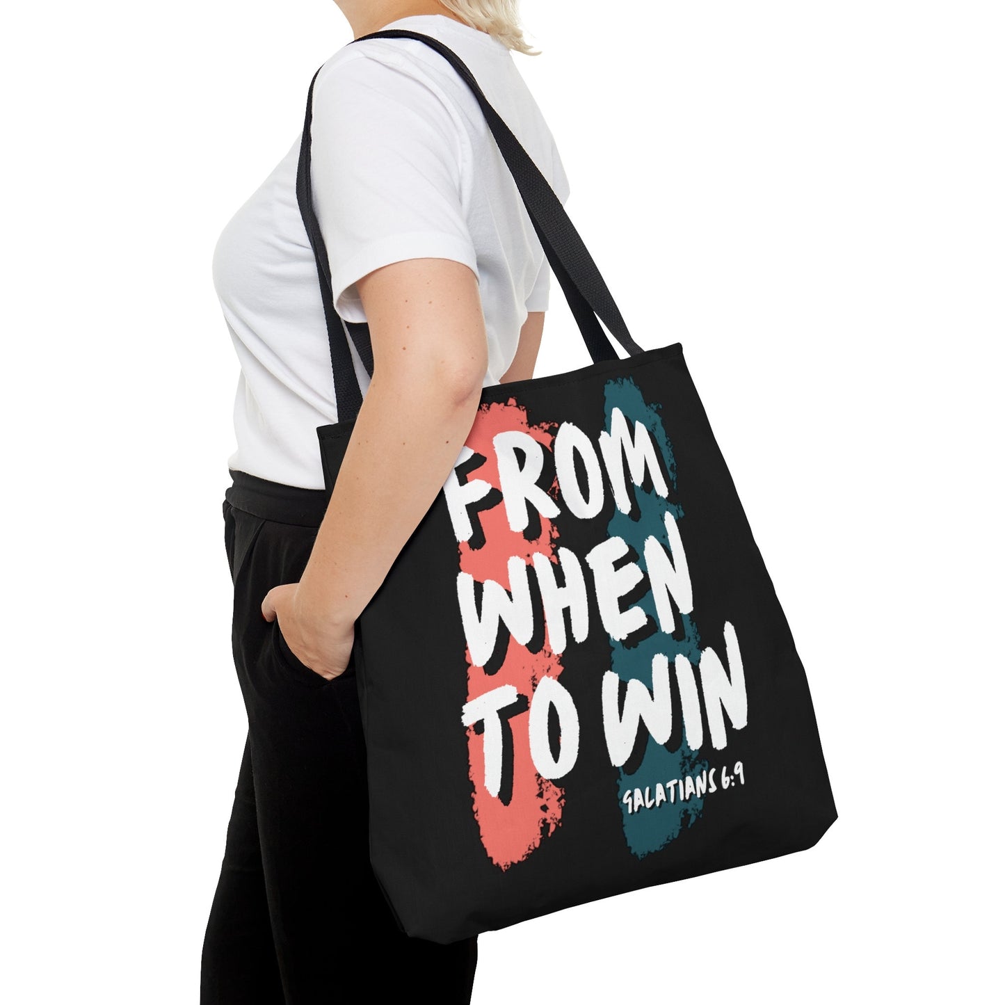 From When to Win Tote Bag (AOP)